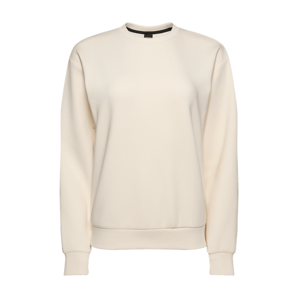 Women's Chalk Allday Elements Crew Silhoutte Angle