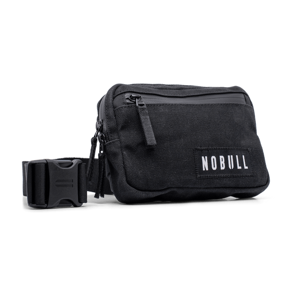 Black NOBULL Small Crossbdy Bag Front Angle