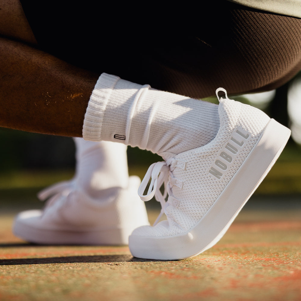 MEN'S WHITE NOBULL IMPACT | Men's White Training Shoes | NOBULL