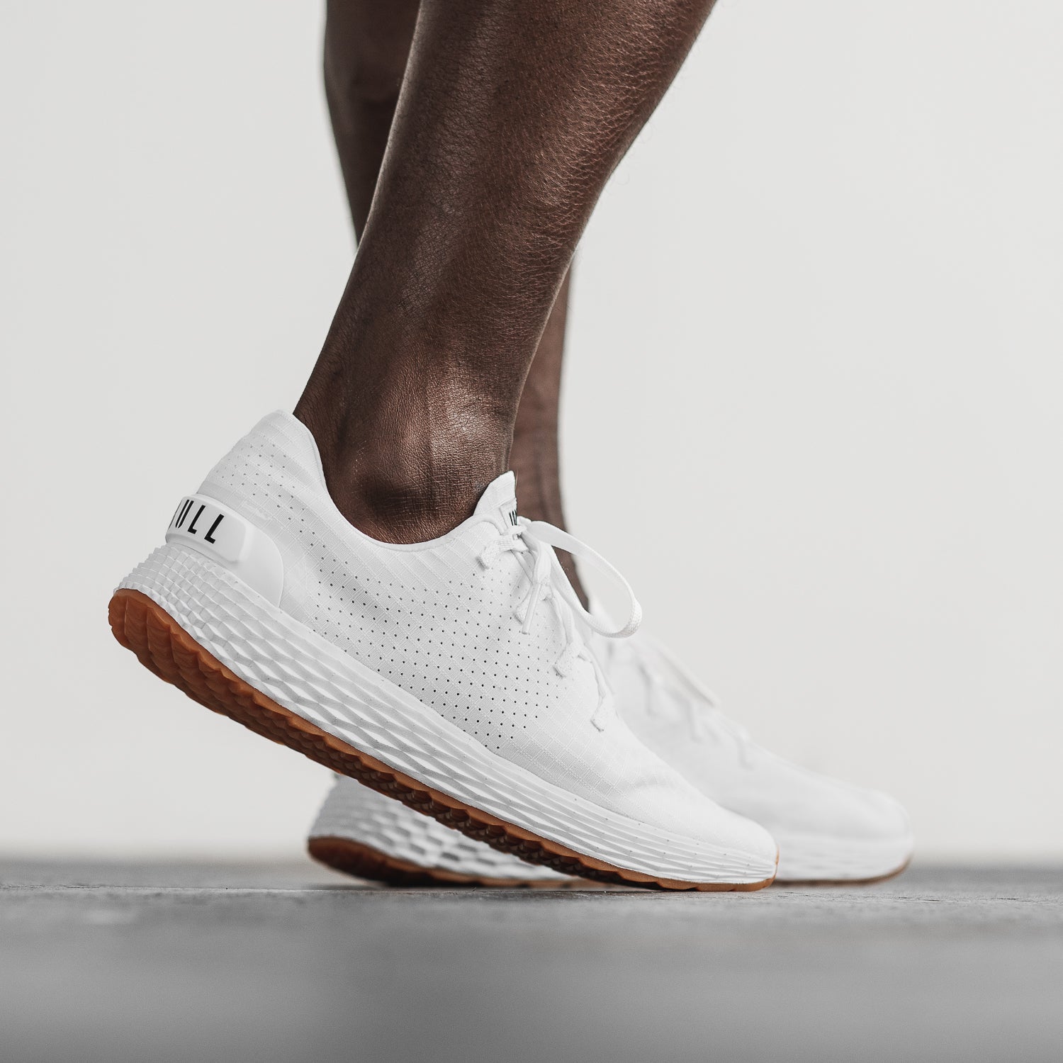 Men's White Gum Allday Ripstop Shoes | NOBULL