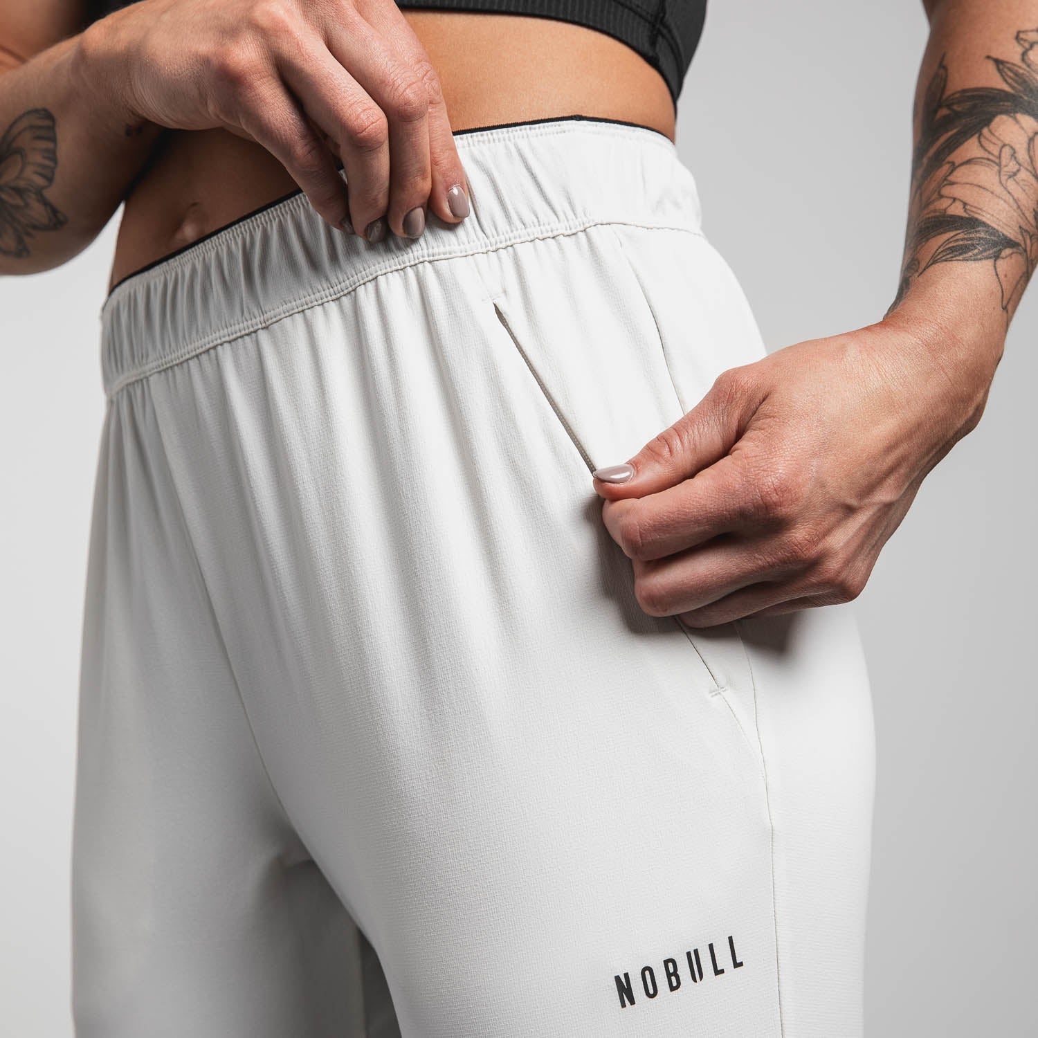 NOBULL - Men's Micro Ripstop Track Pant - Dark Grey - Size XL