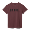 Color selected: Women's NOBULL Tee Dark Burgundy
