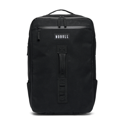 Black Waxed Canvas Backpack