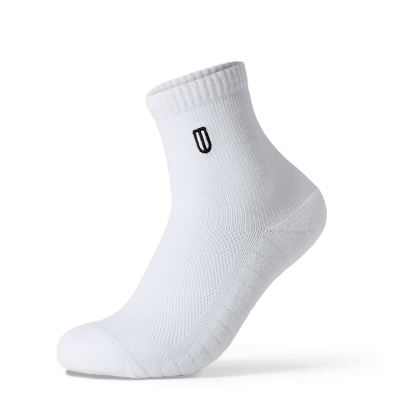 White Everyday Crew Sock.