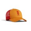 U NOBULL Trucker Hat Tangelo Cayenne