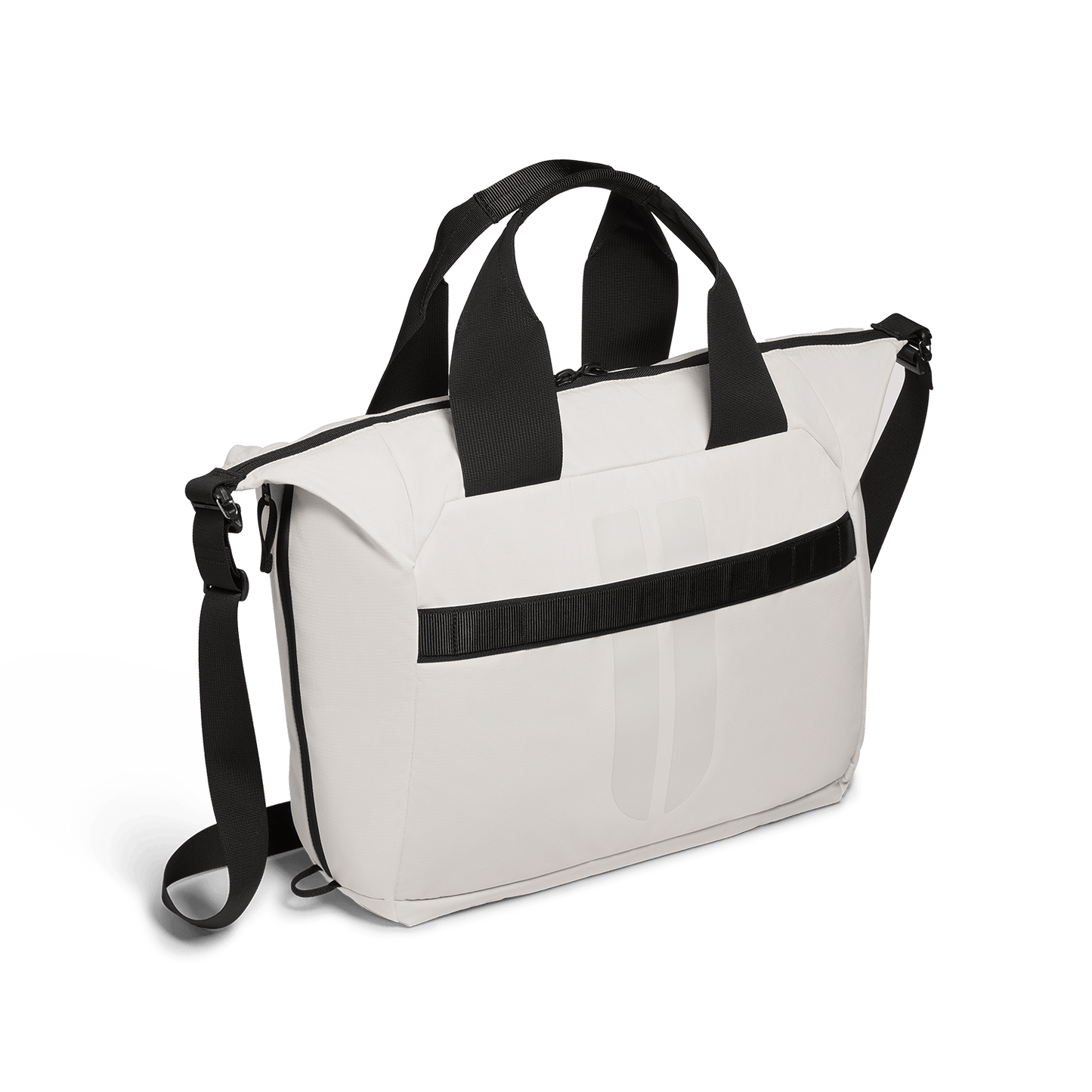 NOBULL White Carryall Tote Back Angle.