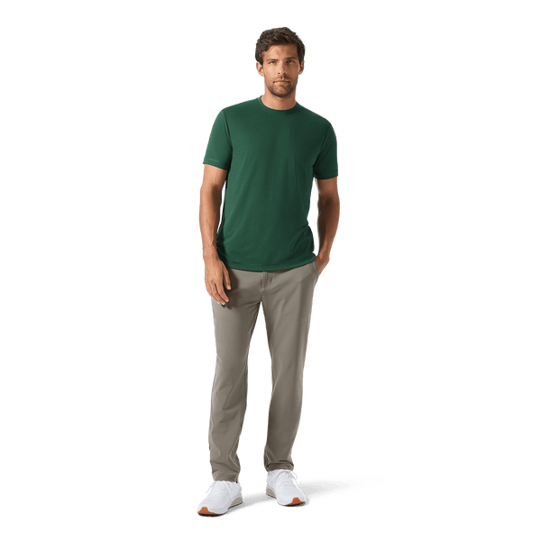 Men's Pineneedle NOBULL x Public Rec Adapt Tee Front Full Body Angle.