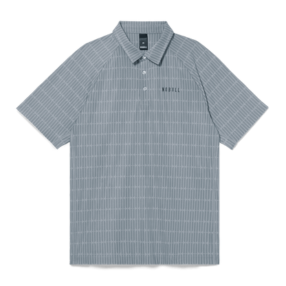 Stone U Repeat All Fore It Polo Flat Lay Angle.