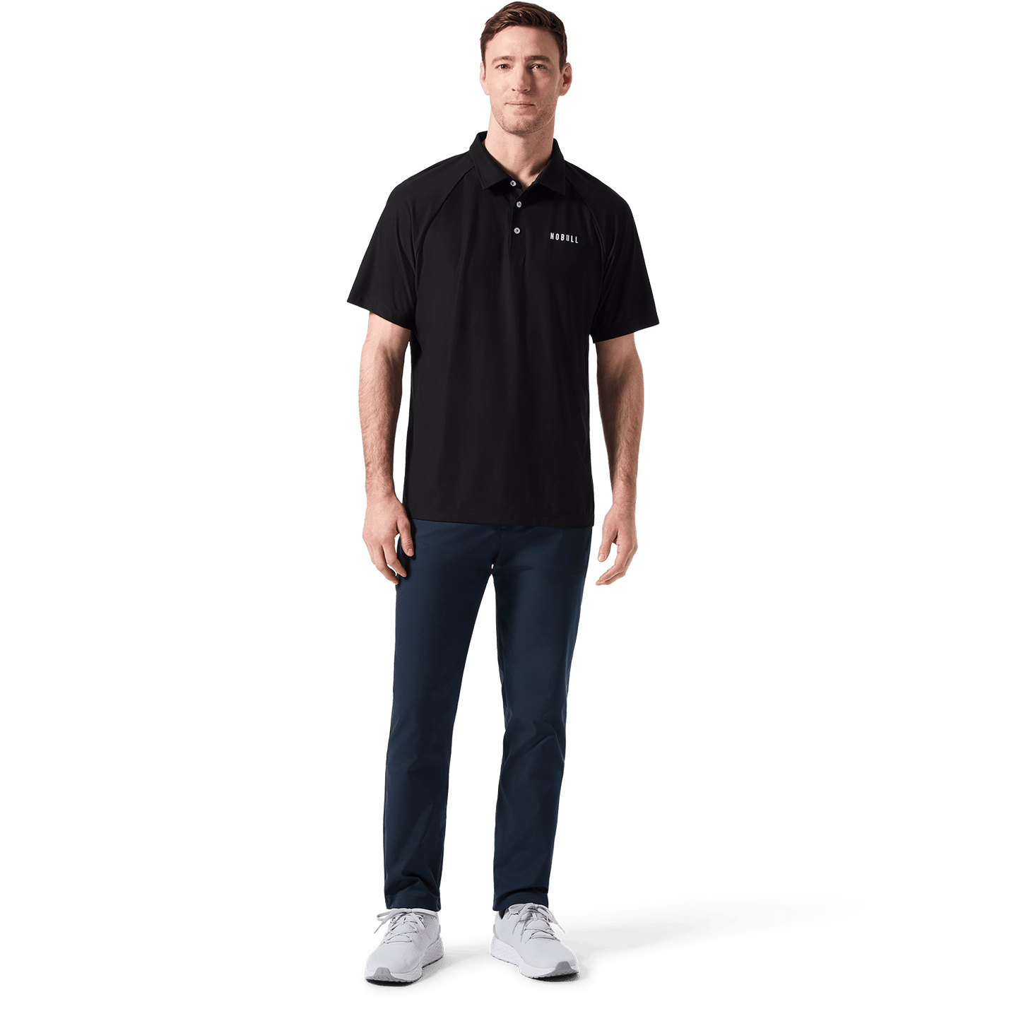 Navy Men's Public Rec Dealmaker 5-Pocket Pant Front Full Body Angle.