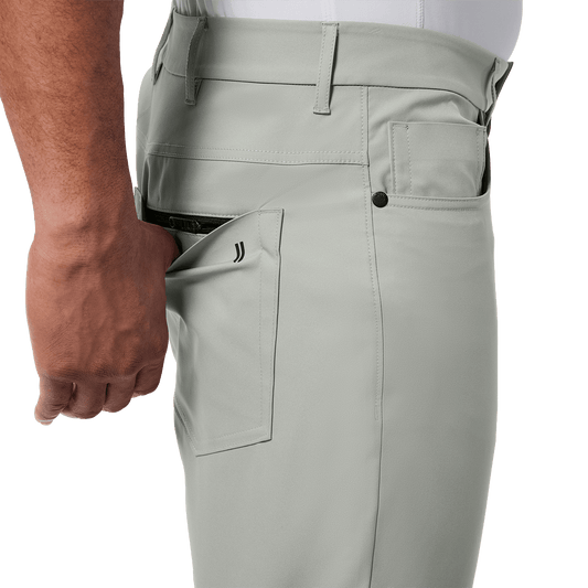 Fog Public Rec Men's Dealmaker 5-Pocket Pant Back Pocket Detail Angle.