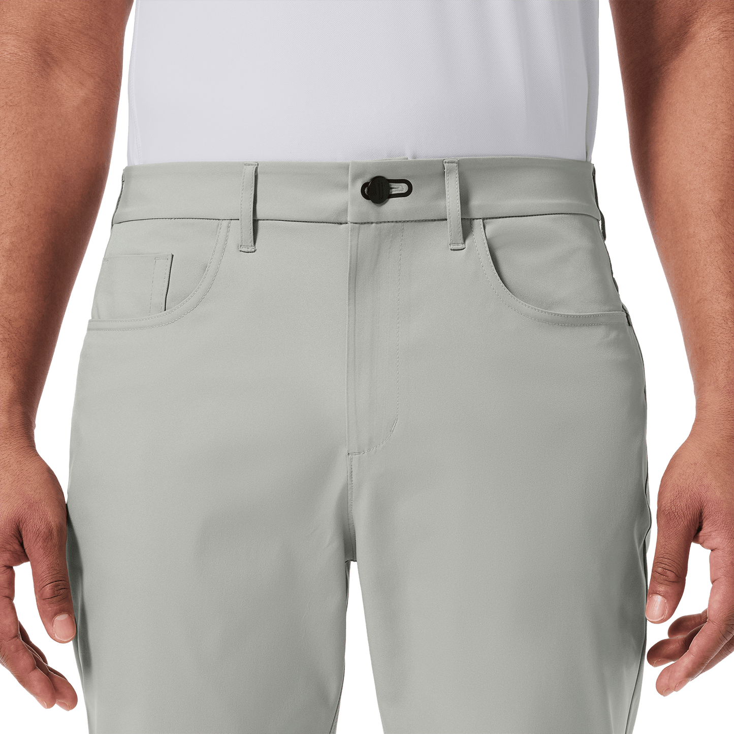 Fog Public Rec Men's Dealmaker 5-Pocket Pant Front Detail Angle.