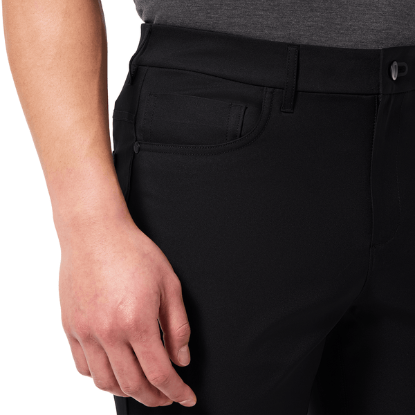 Black Public Rec Men's Dealmaker 5-Pocket Pant Pocket Detail Angle.