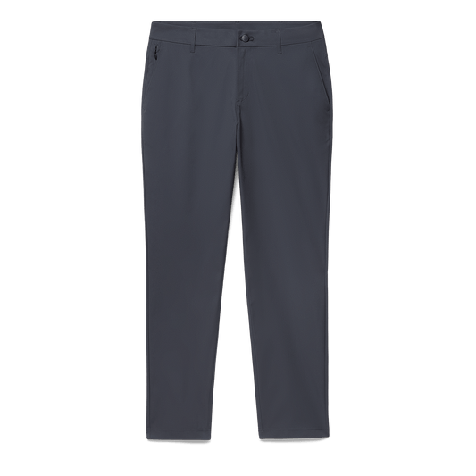 Slate Public Rec Men's Dealmaker Chino+ Pants Flat Lay Angle.