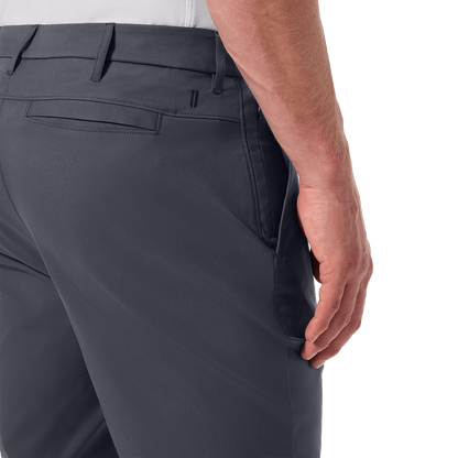 Slate Public Rec Men's Dealmaker Chino+ Pants Back Pocket Detail Angle.