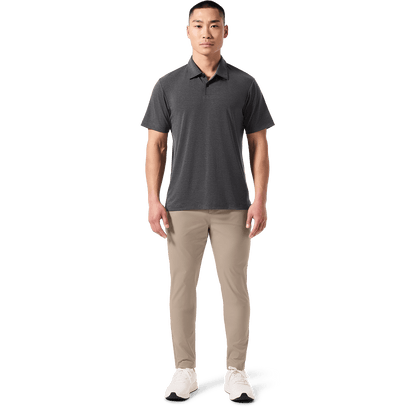 Sand Public Rec Men's Dealmaker Chino+ Pants Front Full Body Angle.