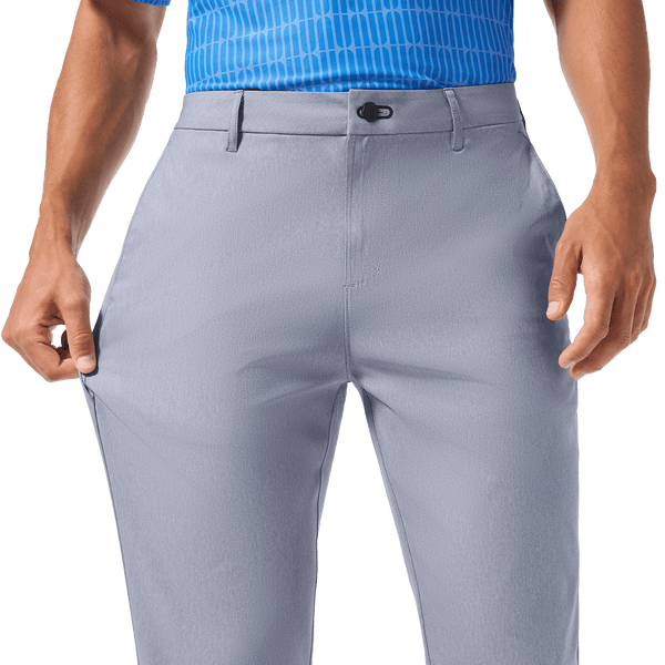 Men's Heather Chambray Dealmaker Chino+ Pant Detail Angle