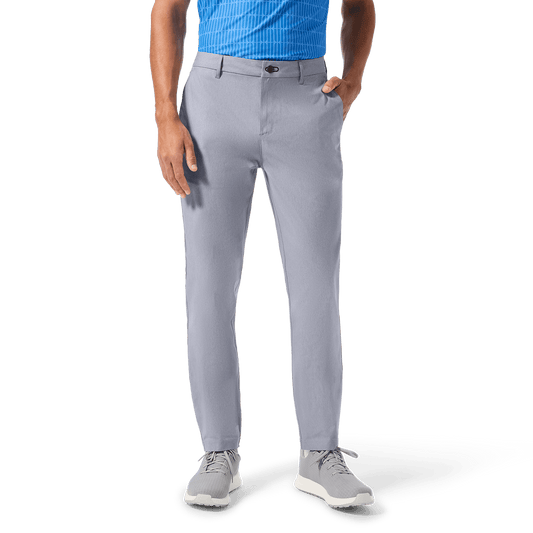 Men's Heather Chambray Dealmaker Chino+ Pant Lower Body Angle.