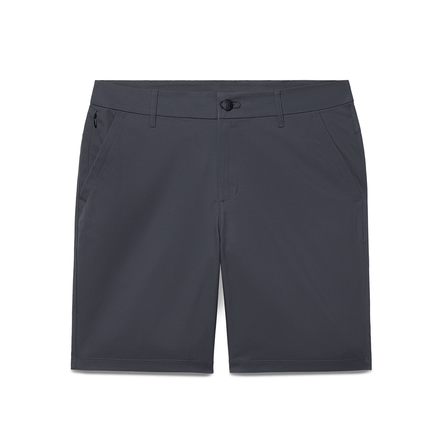 Slate Men's Dealmaker Chino+ Short Flat Lay Angle.