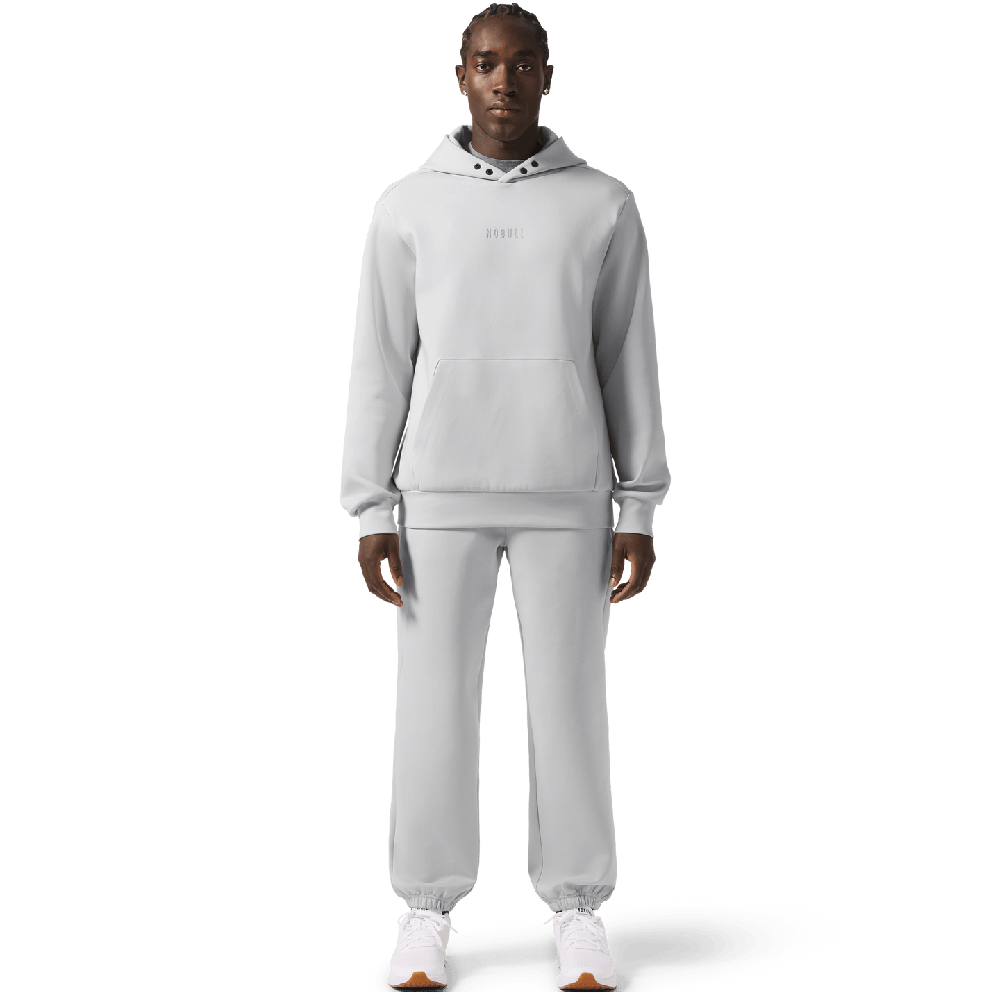 Men's Light Grey Elements Hoodie x Sweatpant