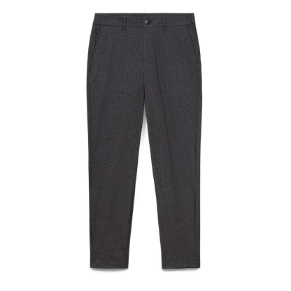 Charcoal Heather Public Rec Men's Gamechanger 5-Pocket Pant Flat Lay Angle.