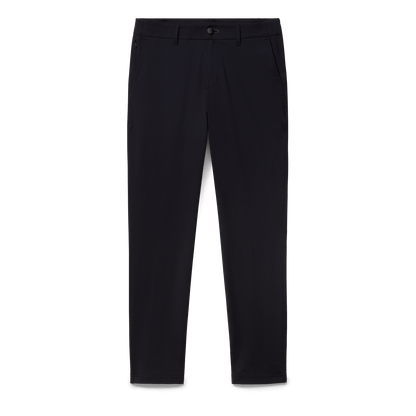 Black Public Rec Men's Gamechanger 5-Pocket Pant Flat Lay Angle.