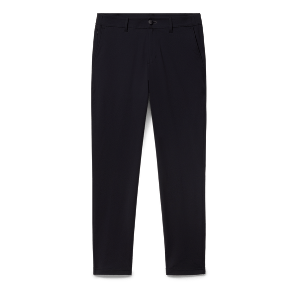 Black Public Rec Men's Gamechanger 5-Pocket Pant Flat Lay Angle.