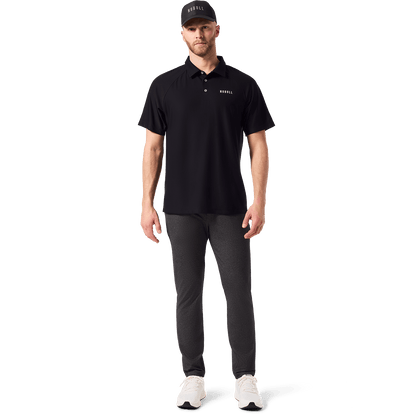 Charcoal Heather Public Rec Men's Gamechanger 5-Pocket Pant Front On Body Angle.