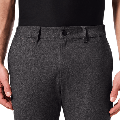 Charcoal Heather Public Rec Men's Gamechanger 5-Pocket Pant Front Detail Angle.