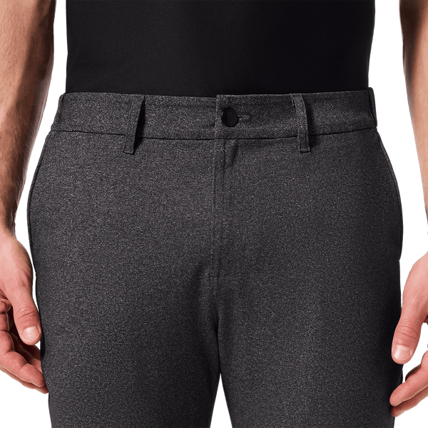 Charcoal Heather Public Rec Men's Gamechanger 5-Pocket Pant Front Detail Angle.