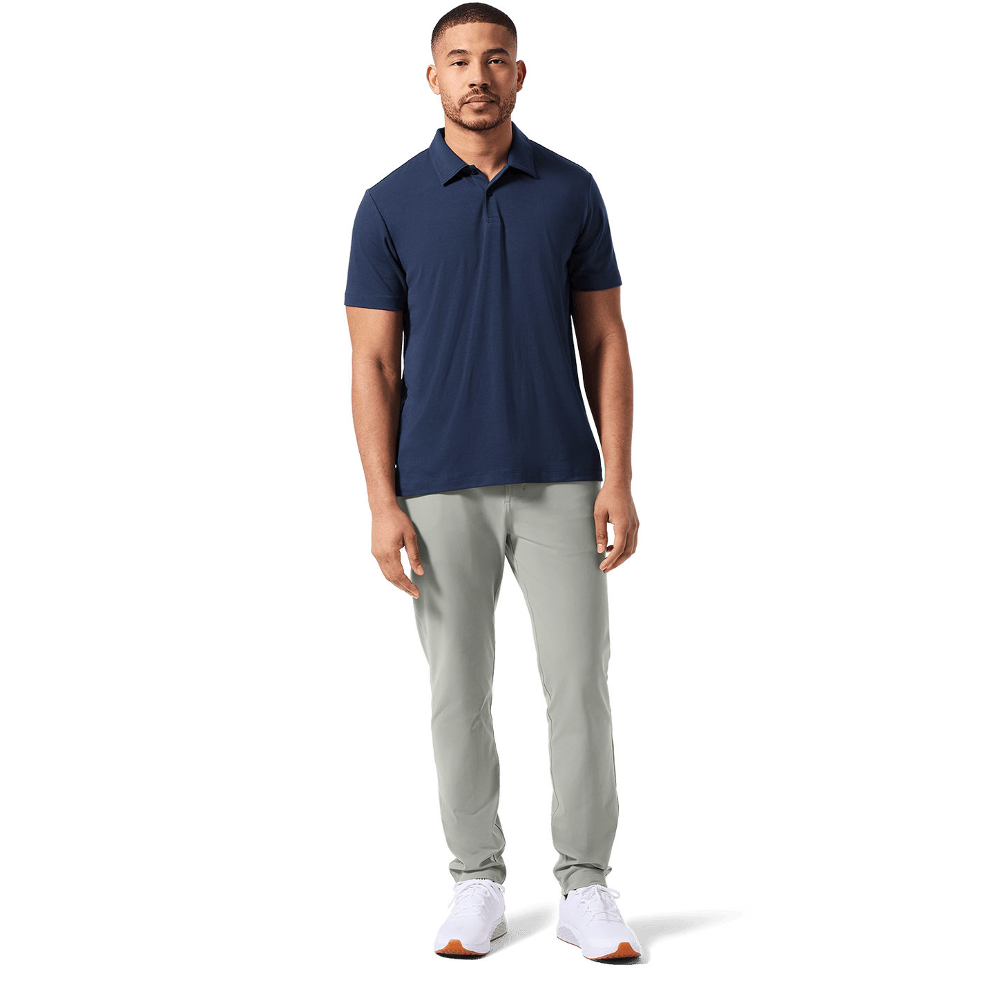 Fog Public Rec Men's Gamechanger 5-Pocket Pant Front Full Body Angle.