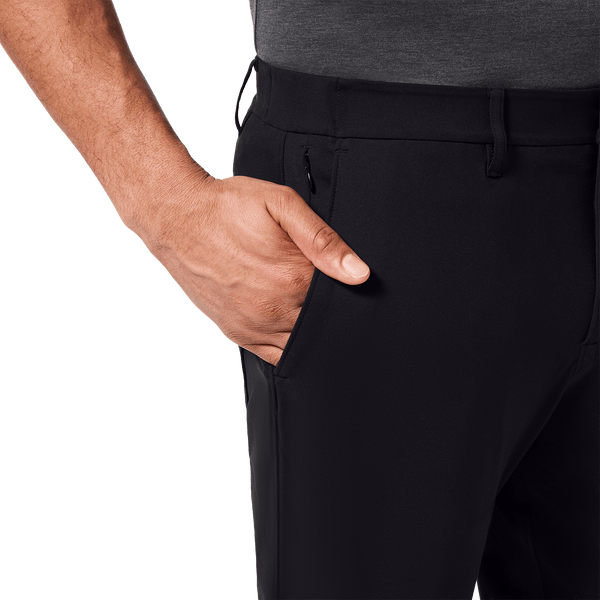 Black Public Rec Men's Gamechanger 5-Pocket Pant Pocket Detail Angle.