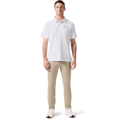 Taupe Public Rec Men's Gamechanger 5-Pocket Pant Front Full Body Angle.