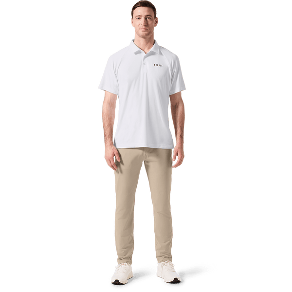 Taupe Public Rec Men's Gamechanger 5-Pocket Pant Front Full Body Angle.