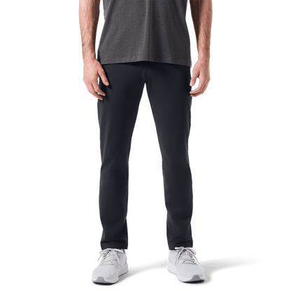 Stone Gray Public Rec Mens Gamechanger 5-Pocket Pant Lower Body Angle.