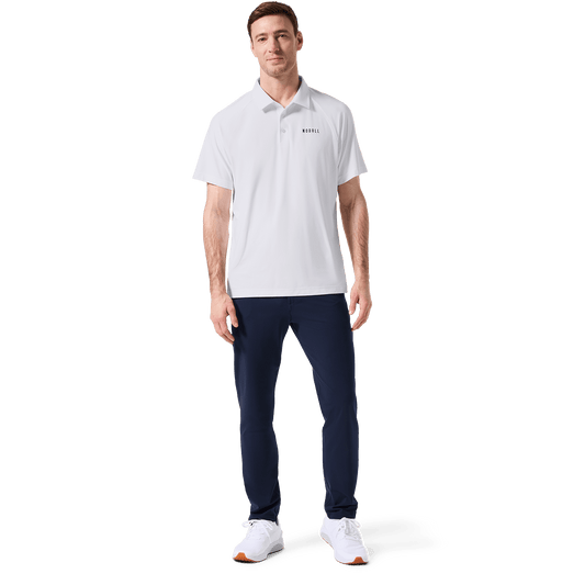 Navy Public Rec Men's Gamechanger 5-Pocket Pant Front Full Body Angle.