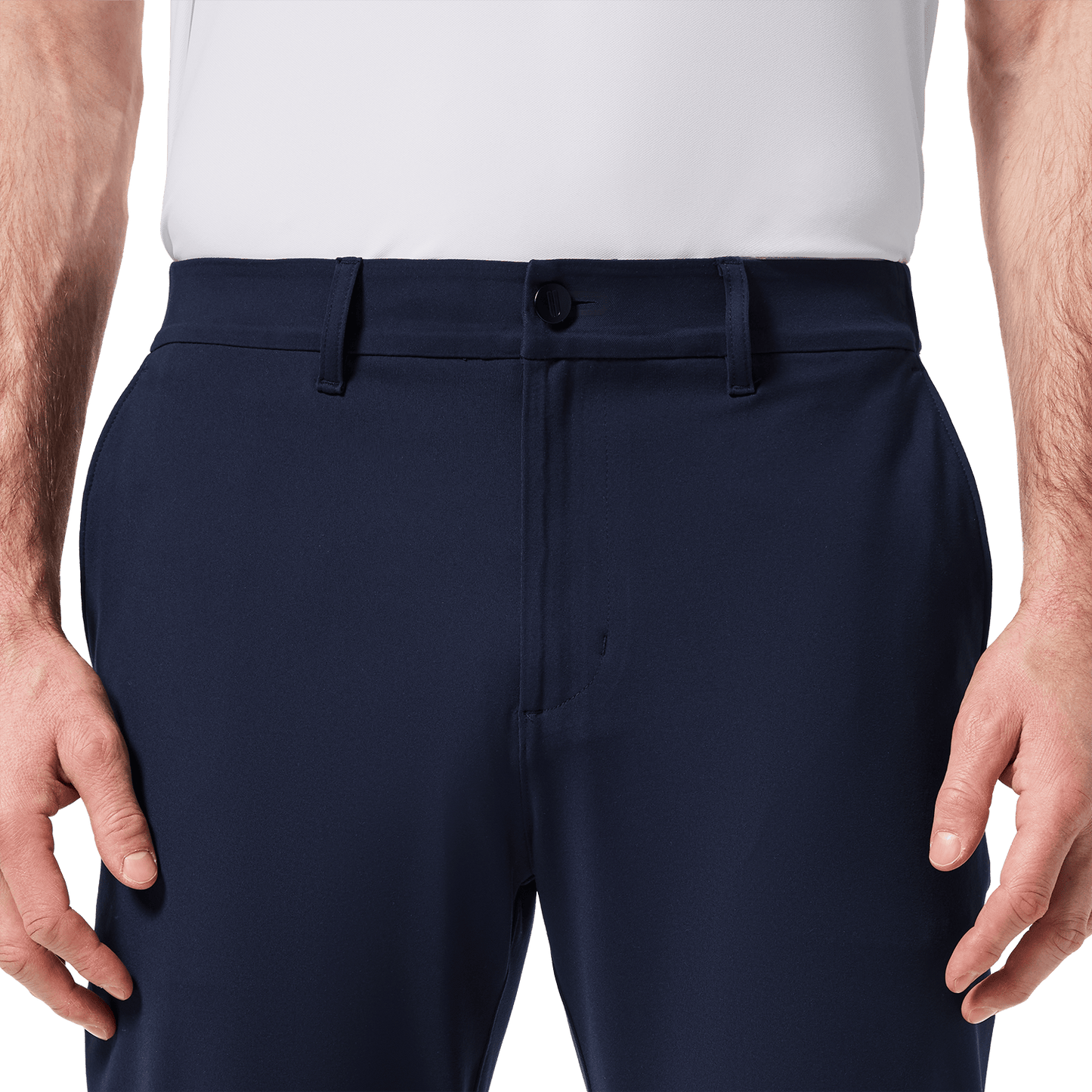Navy Public Rec Men's Gamechanger 5-Pocket Pant Detail Angle.