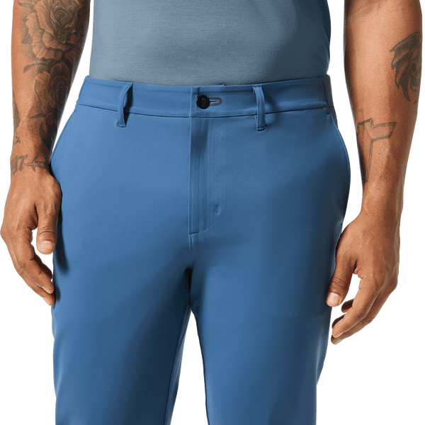 Men's Naval Blue Gamechanger 5-Pocket Pant Detail Angle.