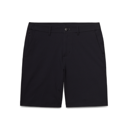 Black Public Rec Gamechanger 5 Pocket Short Flat Lay Angle.