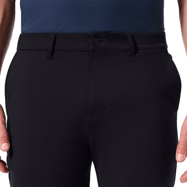 Black Public Rec Gamechanger 5 Pocket Short Front Detail Angle.
