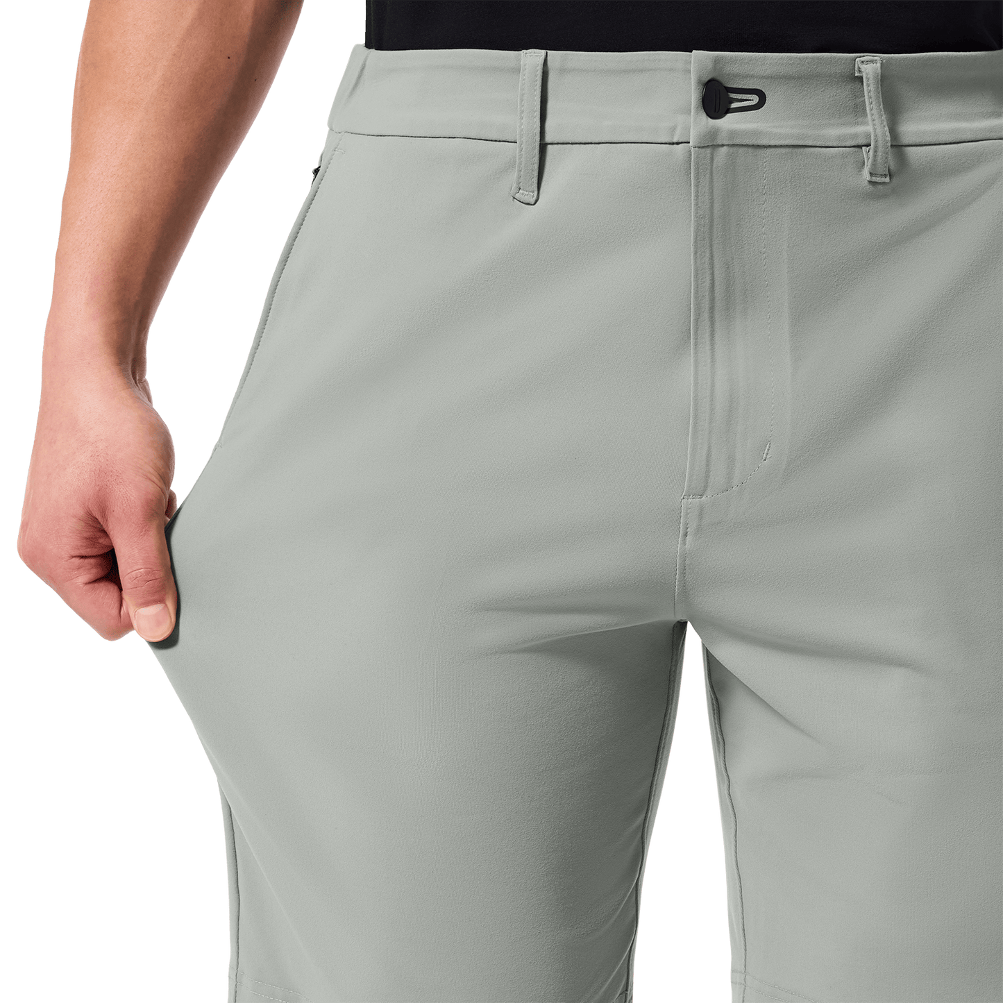 Fog Public Rec Gamechanger 5 Pocket Short Stretch Detail Angle.