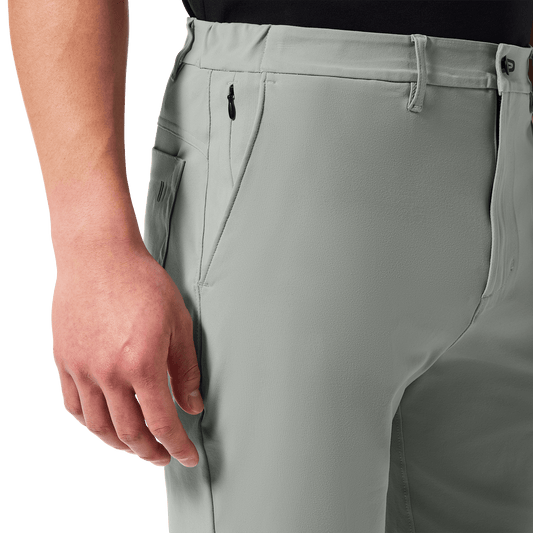 Men's Taupe Gamechanger 5-Pocket Short | NOBULL X Public Rec