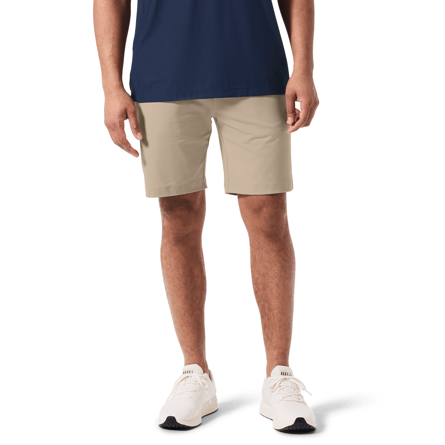 Taupe Public Rec Gamechanger 5 Pocket Short Lower Body Angle.