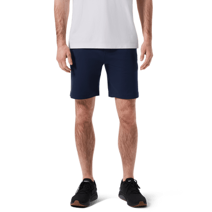 Navy Public Rec Gamechanger 5 Pocket Short Lower Body Angle.