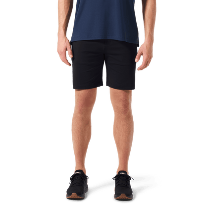 Black Public Rec Gamechanger 5 Pocket Short Lower Body Angle.