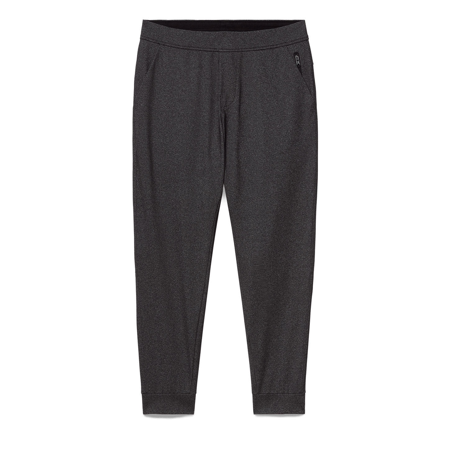 Charcoal Heather Men's Public Rec Gamechanger Jogger Flat Lay Angle.
