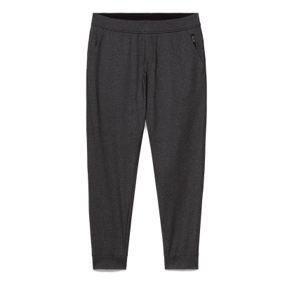 Charcoal Heather Men's Public Rec Gamechanger Jogger Flat Lay Angle.