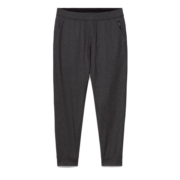 Charcoal Heather Men's Public Rec Gamechanger Jogger Flat Lay Angle.