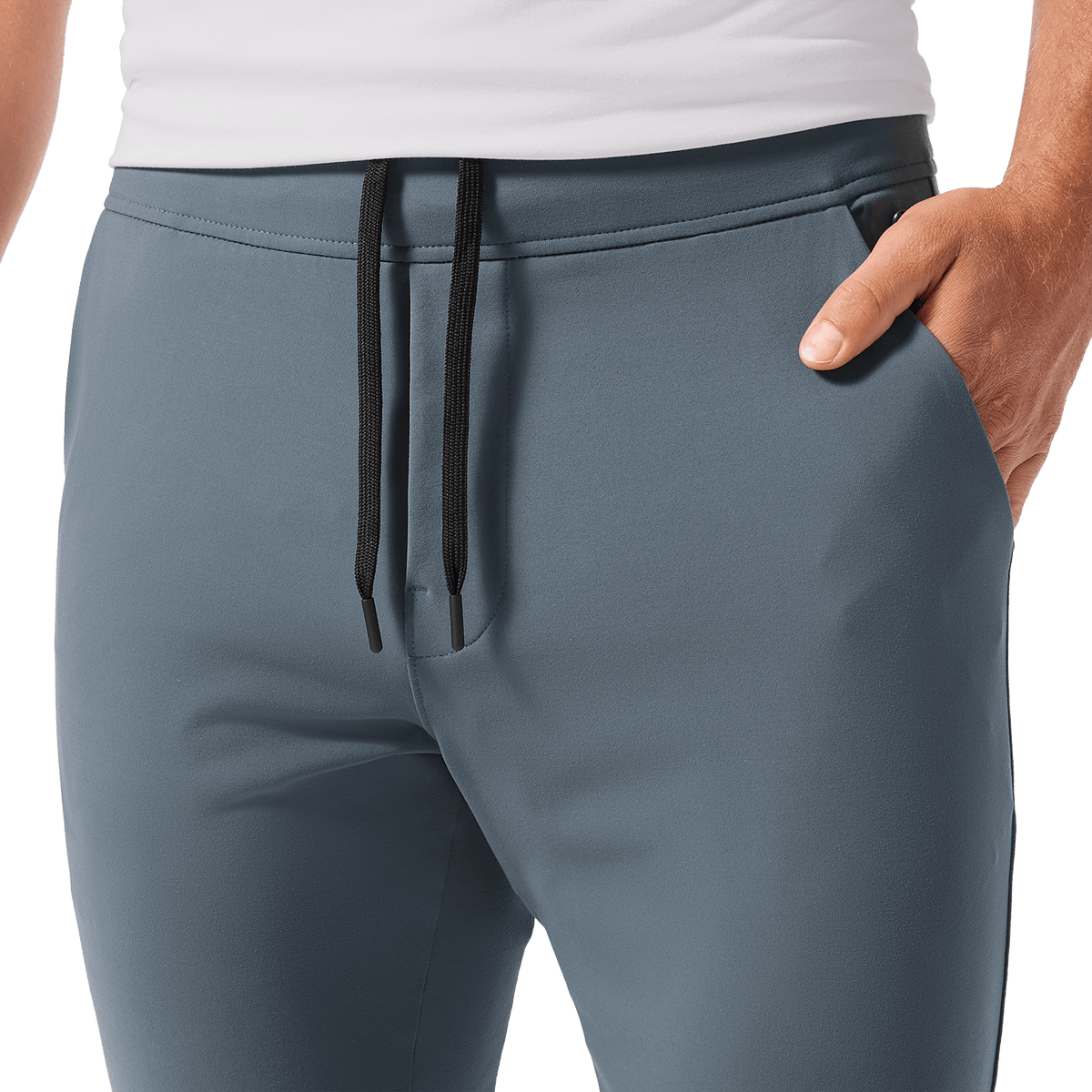 Men's Storm Cloud Gamechanger Jogger Pocket Detail Angle.