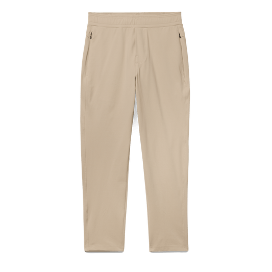 Taupe Public Rec Men's Gamechanger Rec Pant Flat Lay Angle.