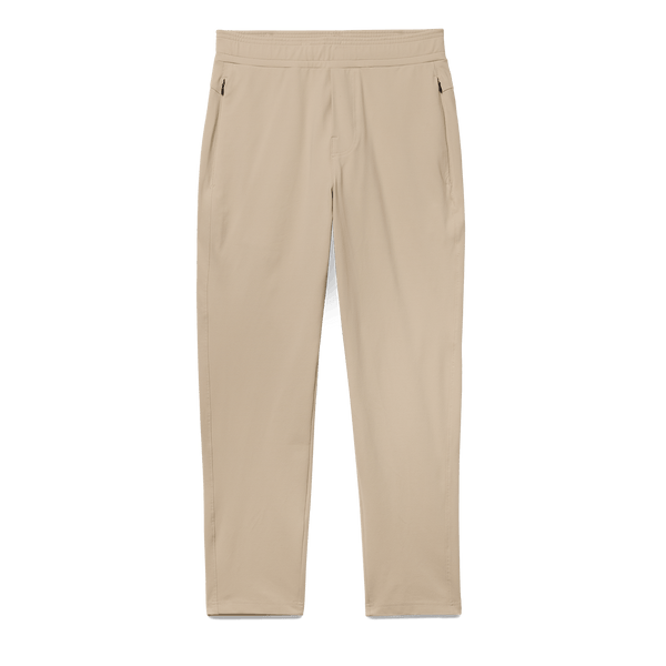 Taupe Public Rec Men's Gamechanger Rec Pant Flat Lay Angle.
